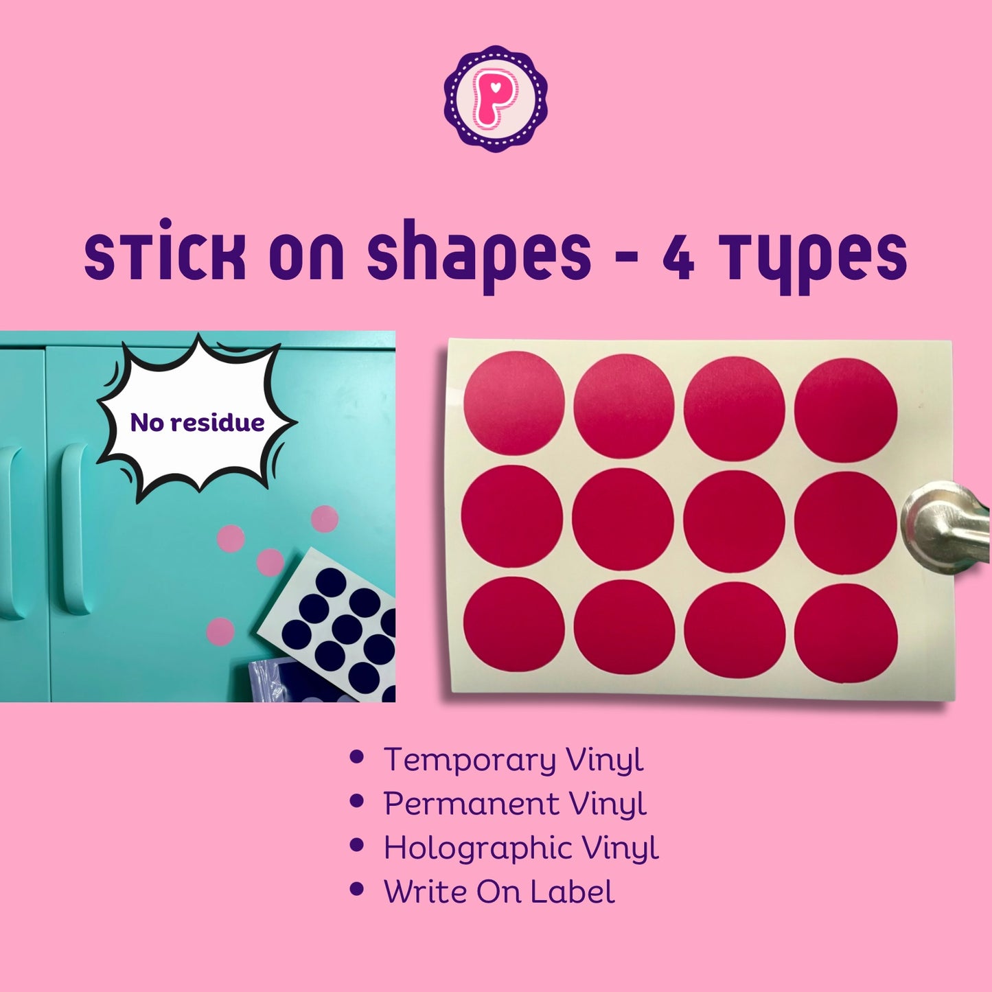 Sample Pack 3: Stickers and Stick On Shapes