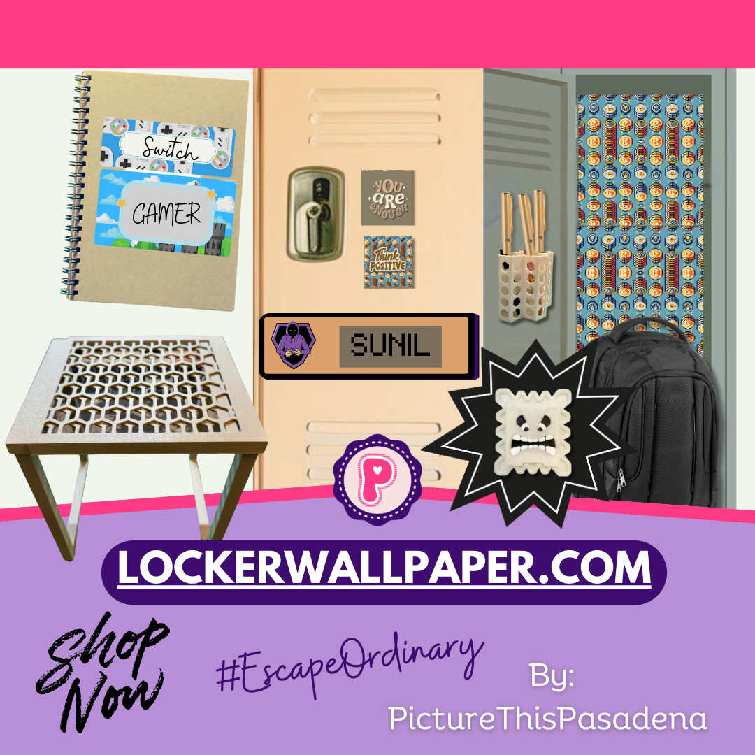 Locker Wallpaper Kit - Your Brand - The Gamer