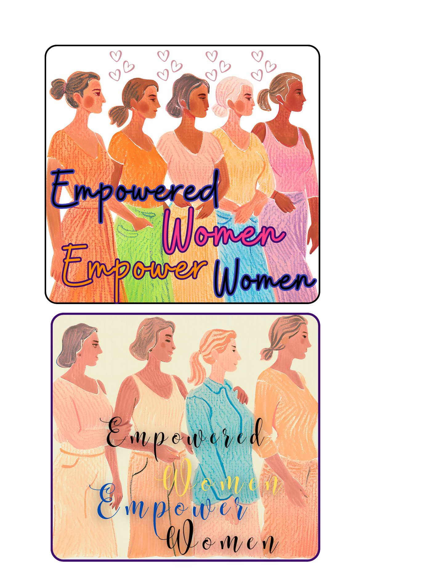 100% Vinyl Sticker Pack - Women’s Rights, Rights Not Up For Debate, Equal Rights, My Voice My Choice, Women’s Empowerment