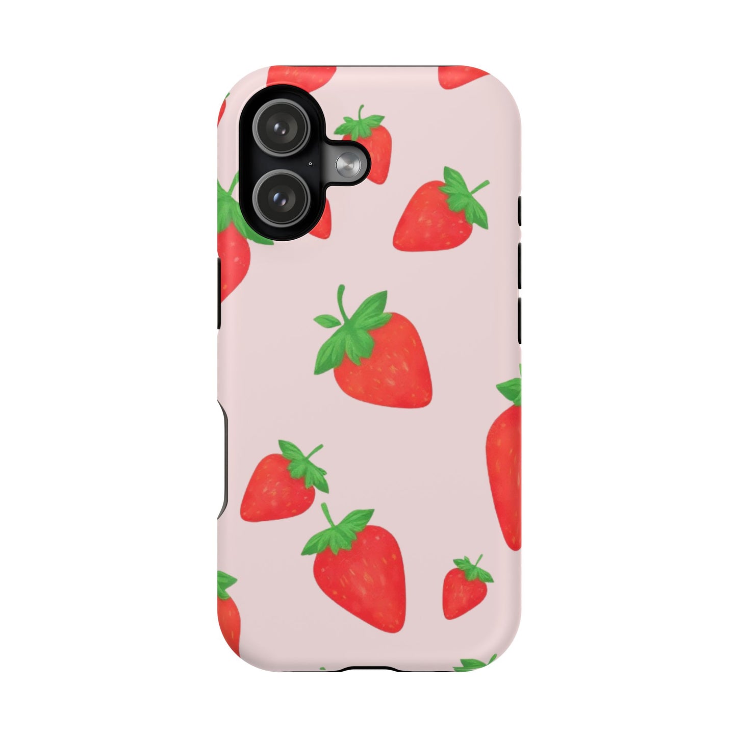 Magnetic Impact-Resistant Strawberry Case