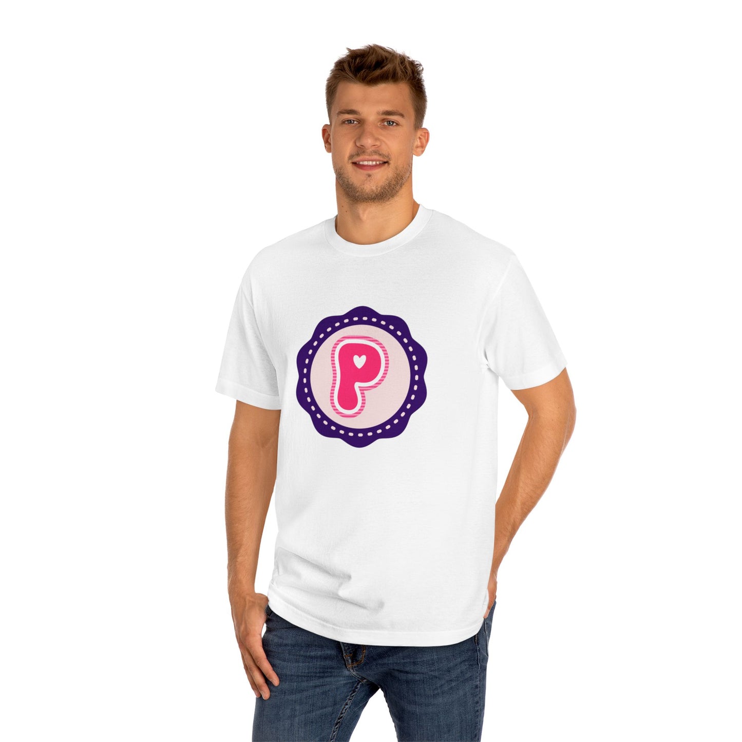 PictureThisPasadena Logo Tee — Cute Retro Monogram T-Shirt