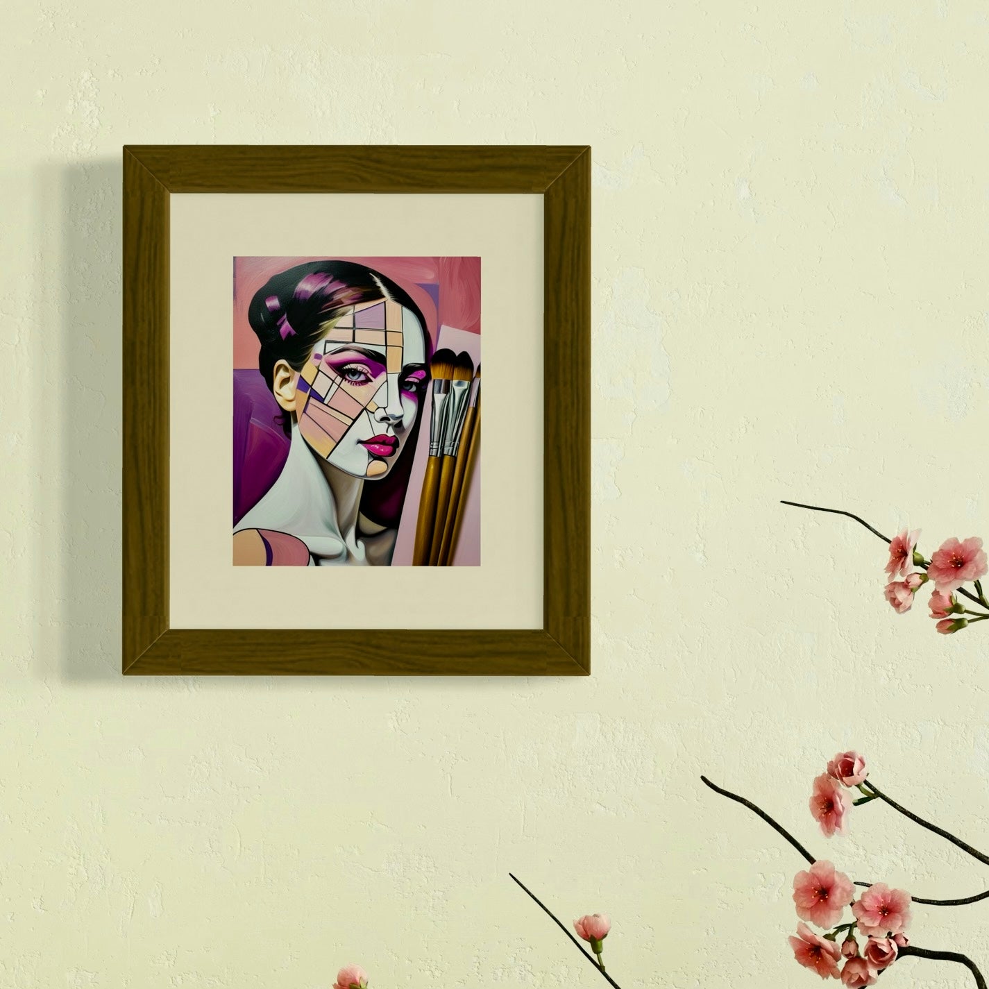 Decorative Print Stylist Art Poster Makeup Studio Decor Interior Design - Unframed Poster