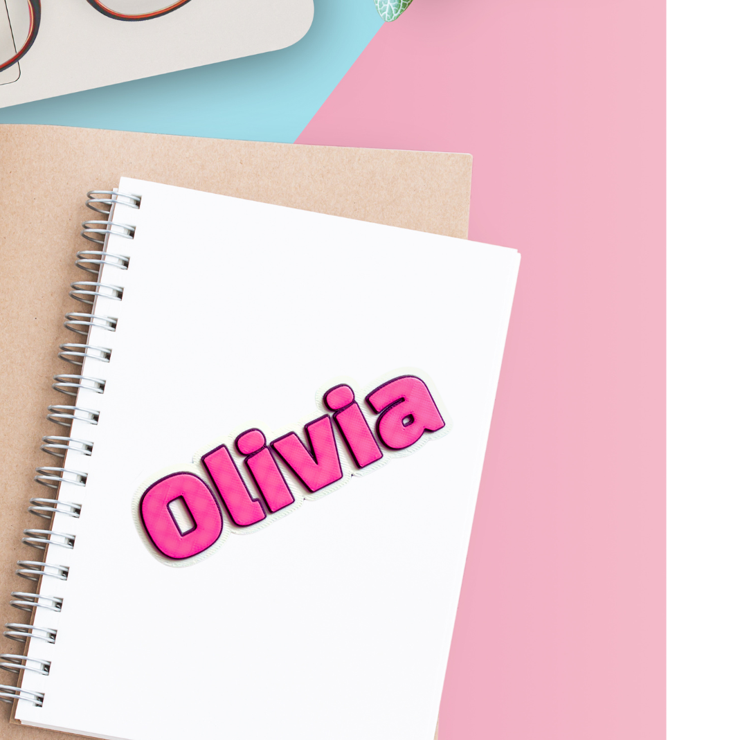 Personalized Name Magnet 3D
