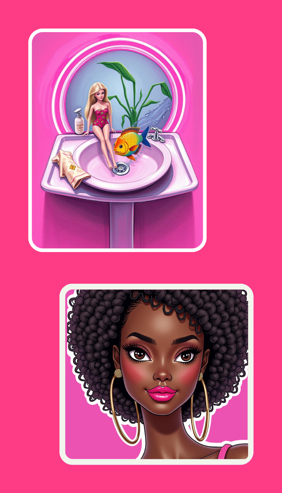 Dollcore Pinktastic Sticker Sheets