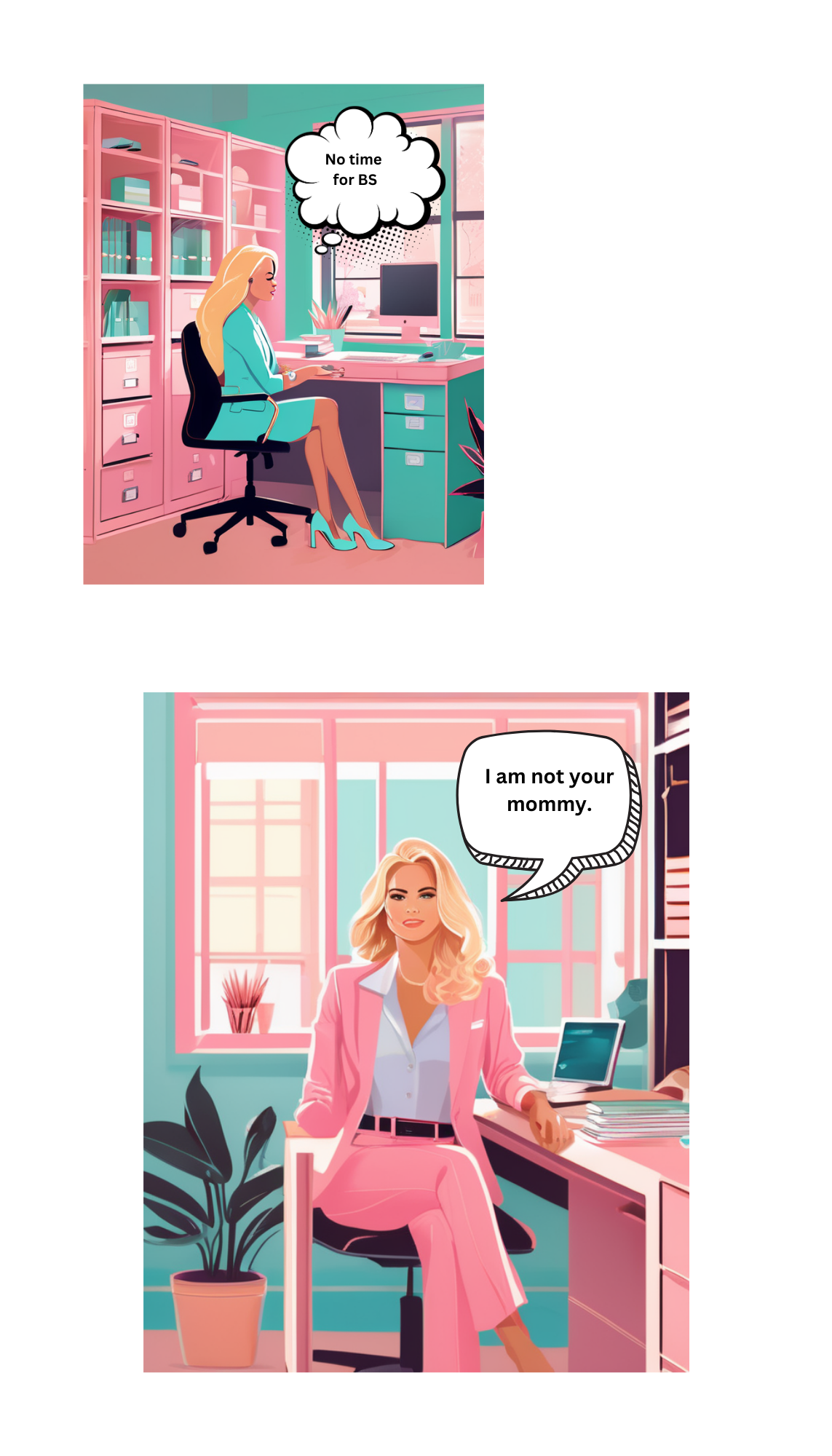 Sarcastistickers - Spread the joy of being a woman in sticker format!