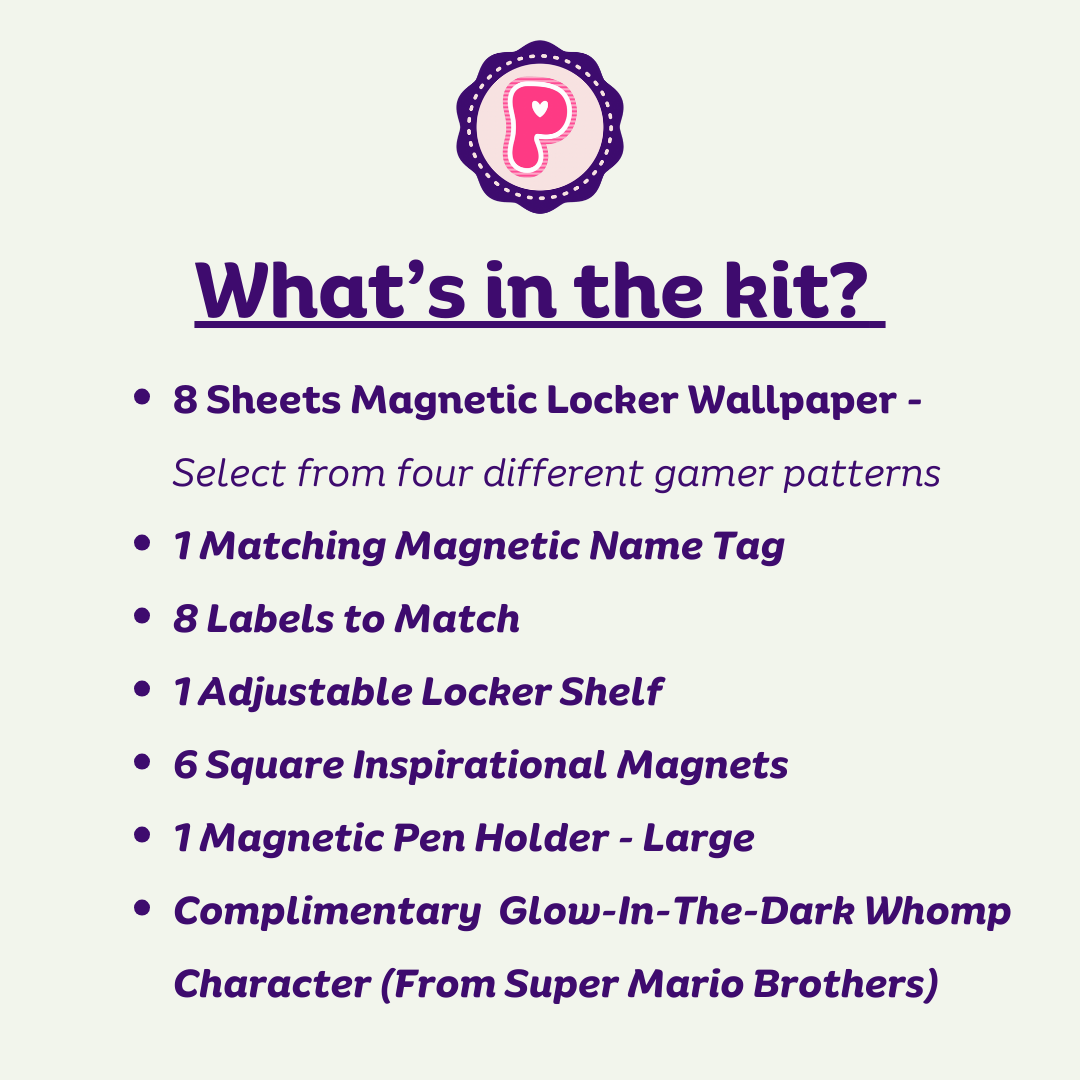 Locker Wallpaper Kit - Your Brand - The Gamer