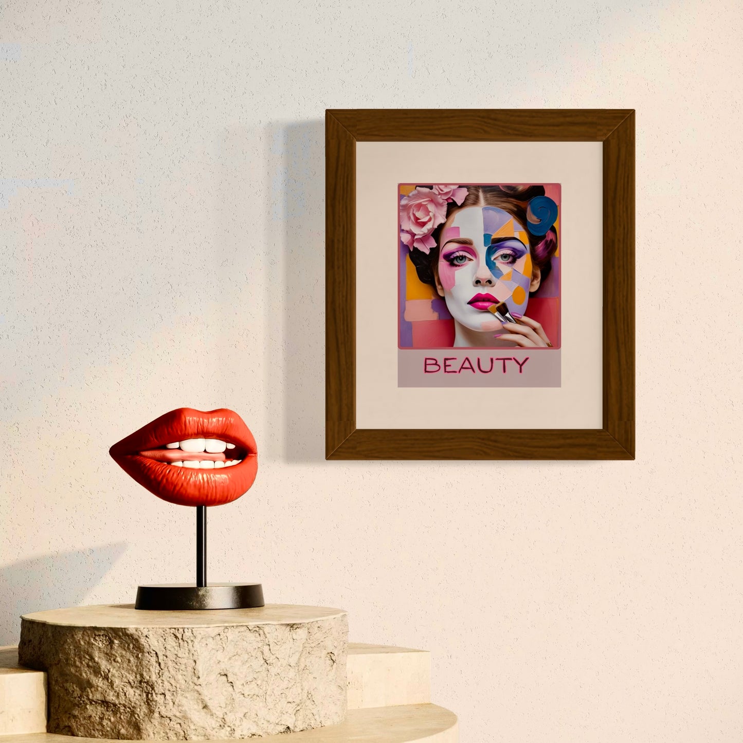 Decorative Print Stylist Art Poster Makeup Studio Decor Interior Design - Unframed Poster