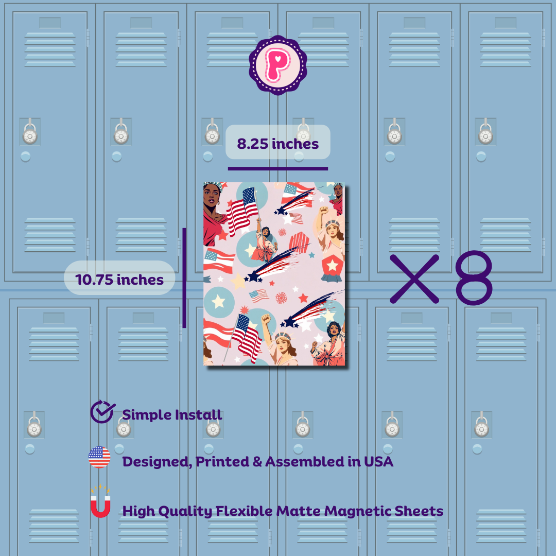 Magnetic Locker Wallpaper - Your Brand Collection - Extra Sheets