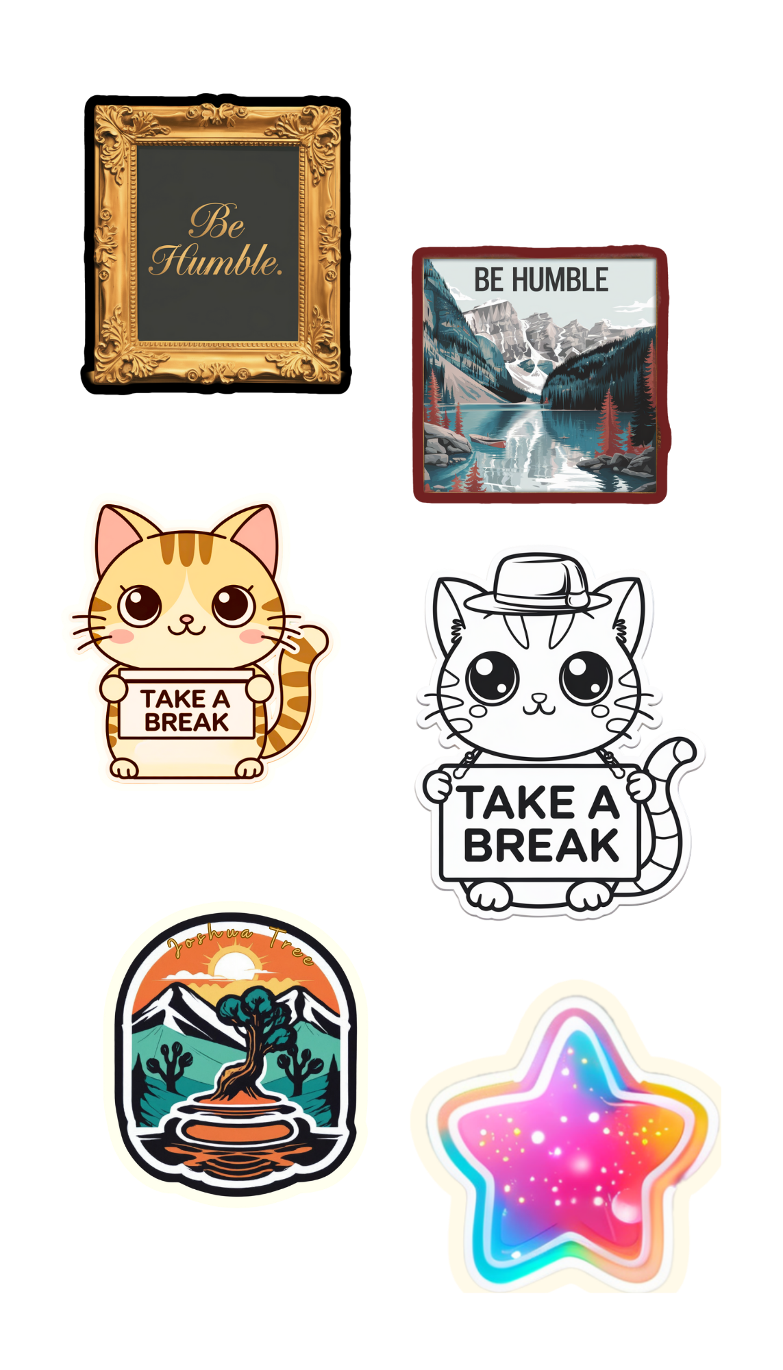 New Sticker Sheets - The First Collection