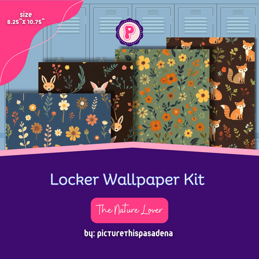 Locker Wallpaper Kit - Your Brand - The Nature Lover