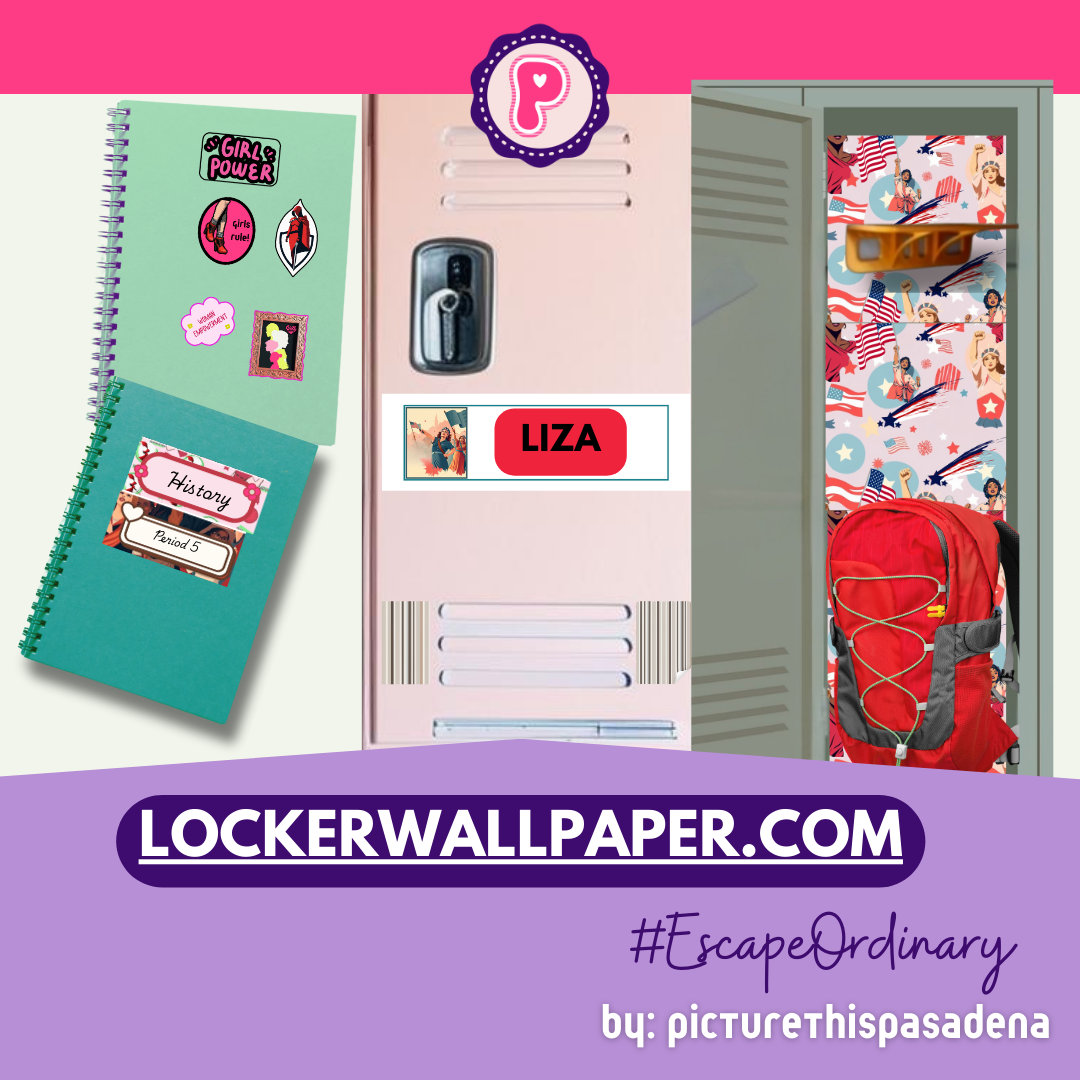 Locker Wallpaper Kit - Your Brand - The Revolutionary