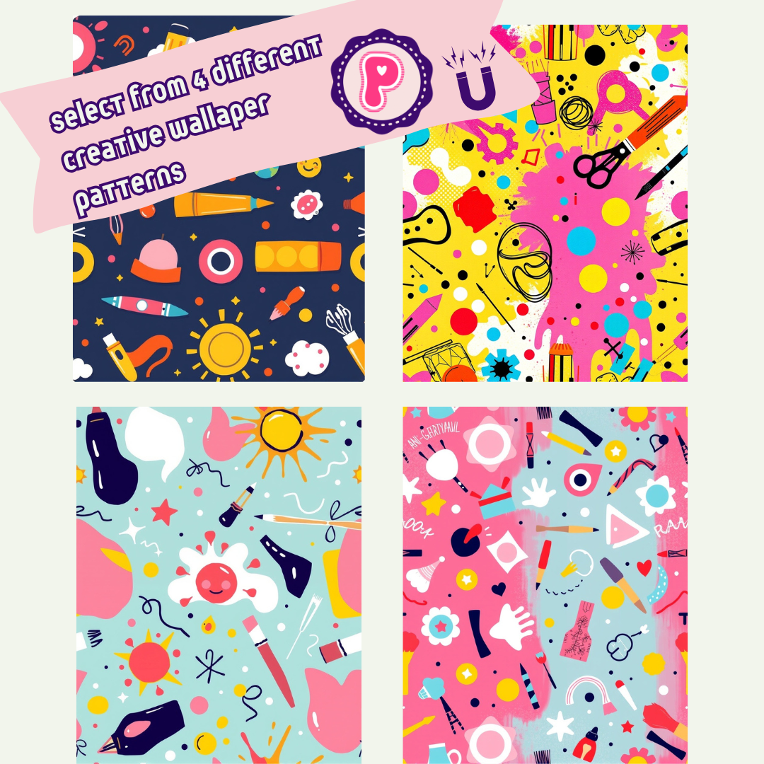 Locker Wallpaper Kit - Your Brand - The Creative