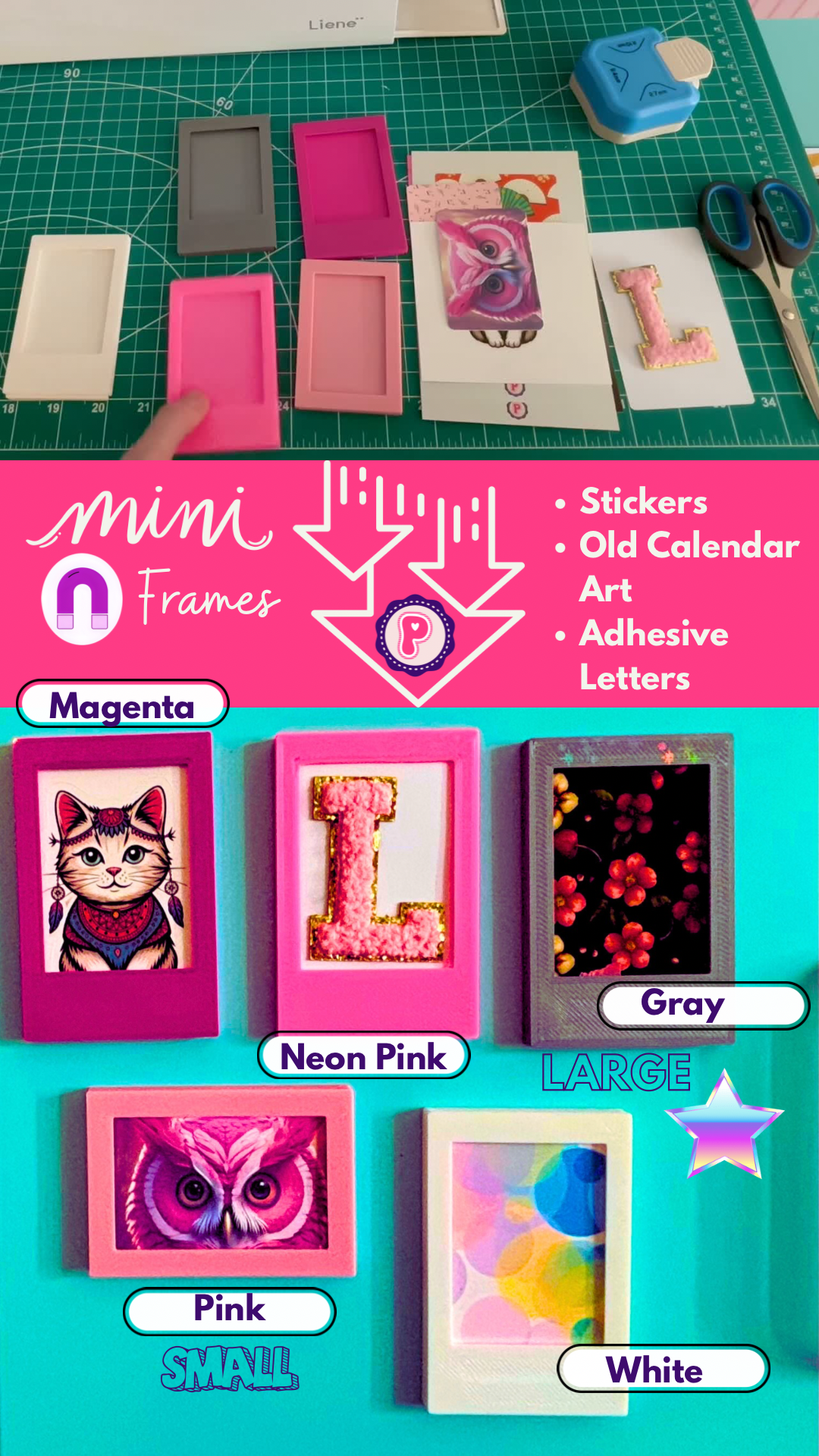 Mini Pastel Locker - Includes Locker, Temporary Wallpaper & Stickers, Multiple Colors