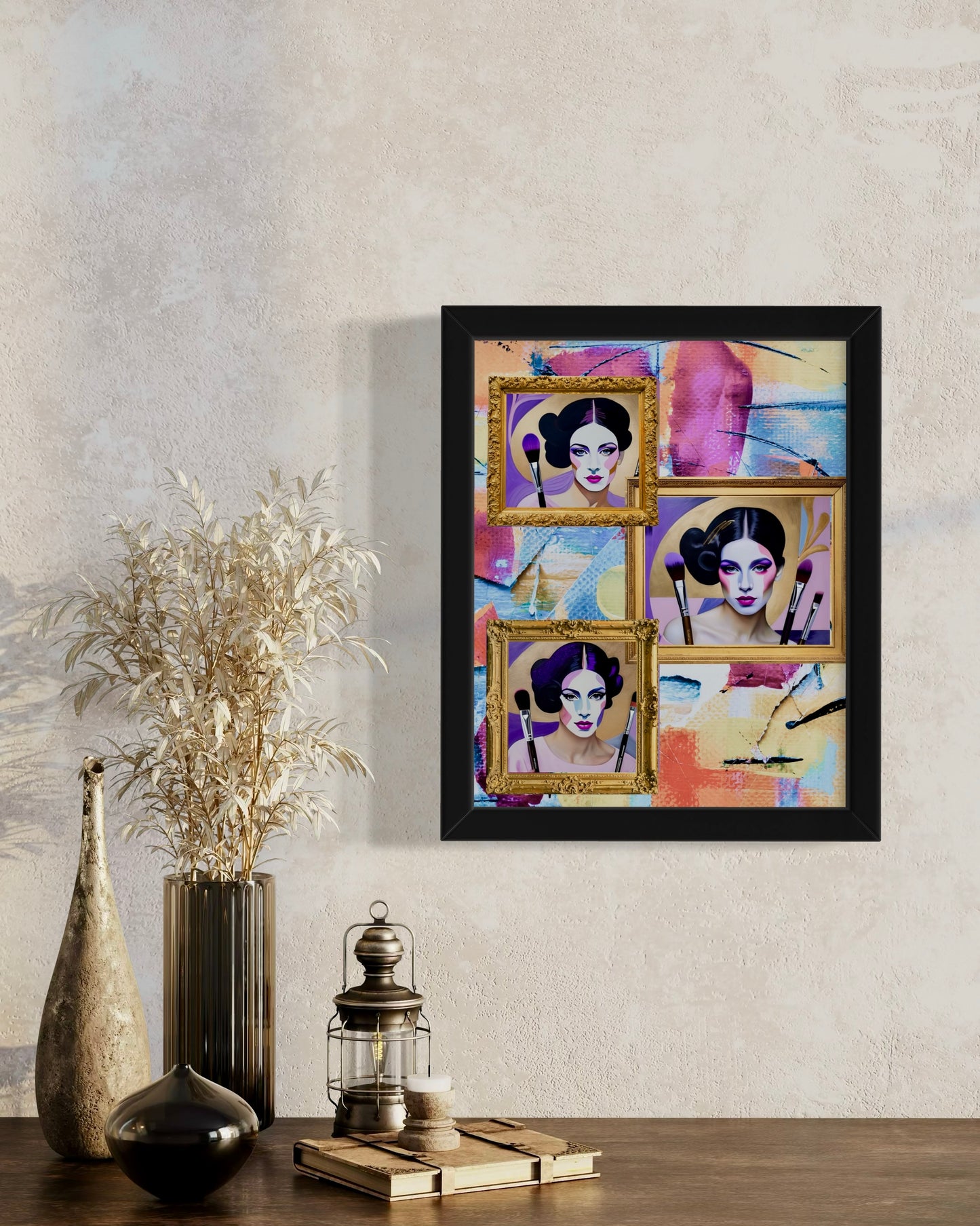 Decorative Print Stylist Art Poster Makeup Studio Decor Interior Design - Unframed Poster