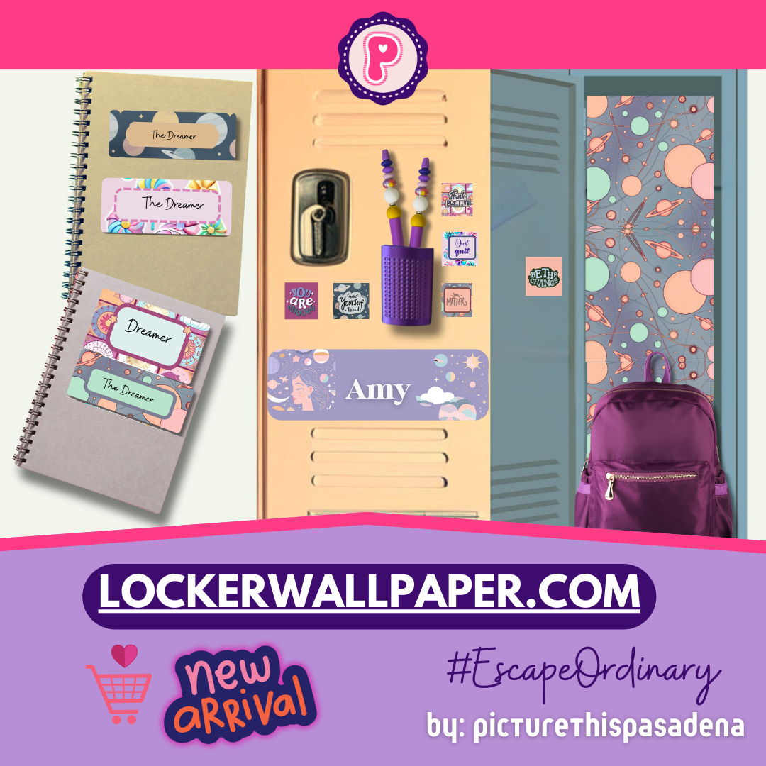 Locker Wallpaper Kit - Your Brand - The Dreamer