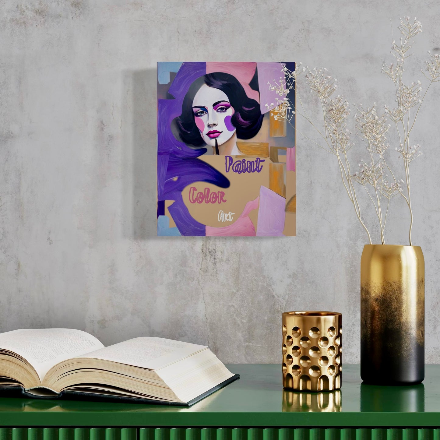 Decorative Print Stylist Art Poster Makeup Studio Decor Interior Design - Unframed Poster