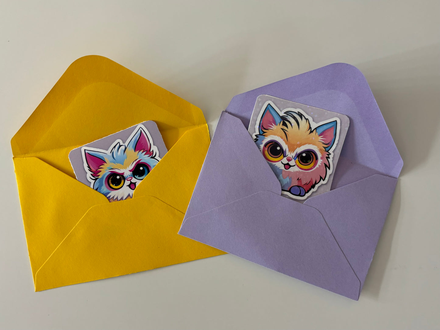 Furbittens Cartoonized Collectible Character Sticker Set - Adorable Stickers