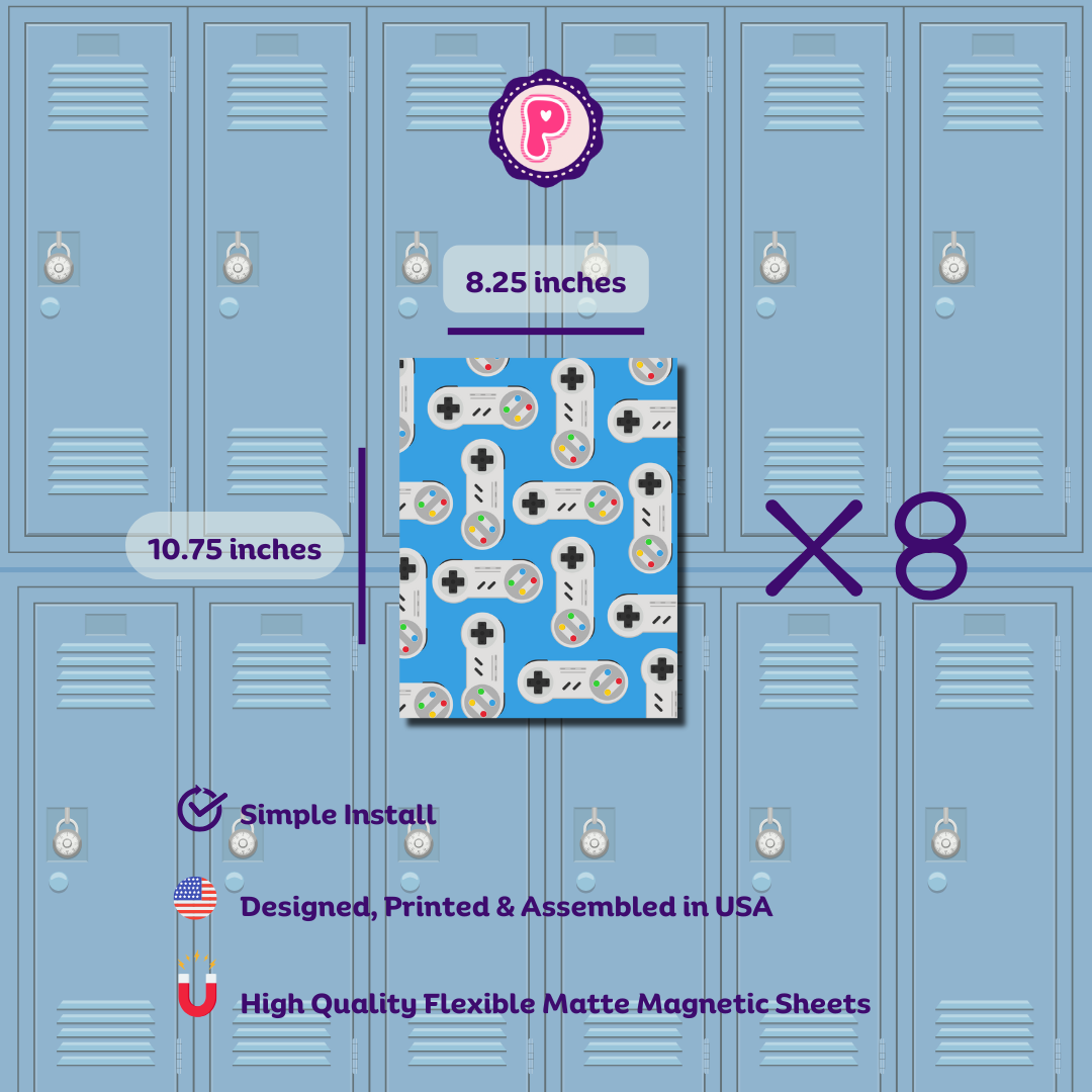 Locker Wallpaper Kit - Your Brand - The Gamer