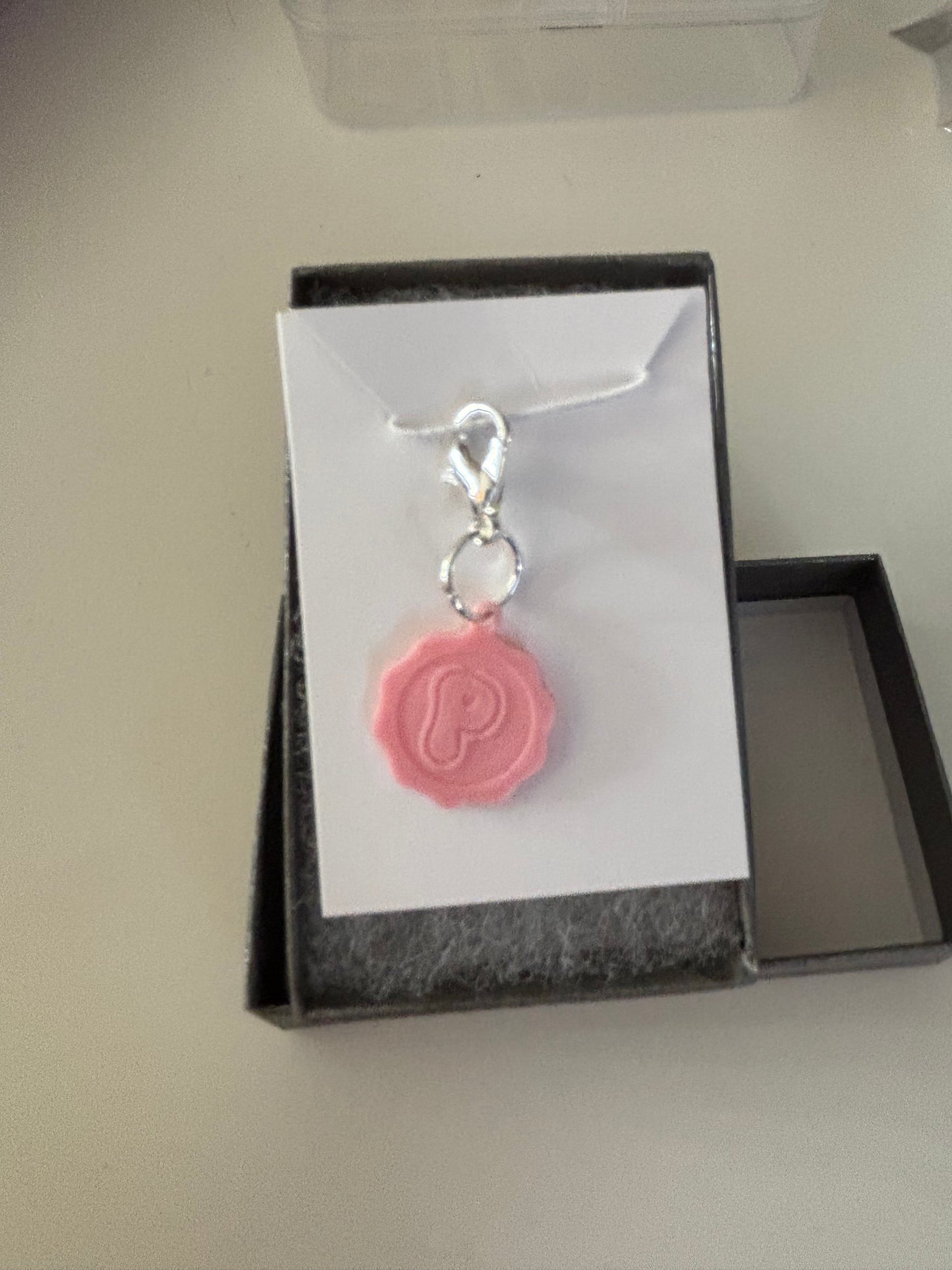 Logo Earrings PictureThisPasadena Charm - 925 Silver Plated