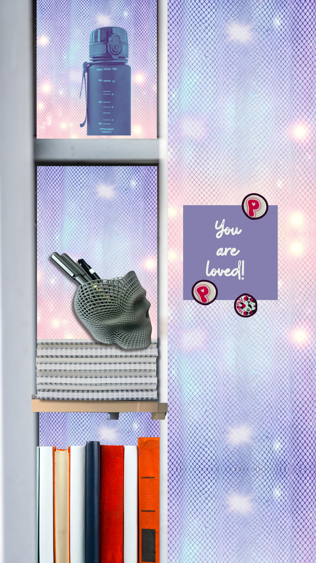 Magnetic Locker Wallpaper - Snake