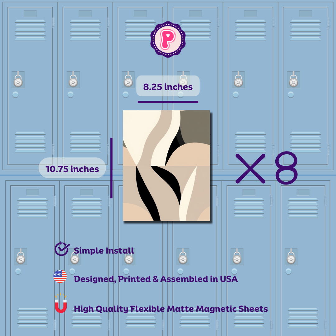 Locker Wallpaper Kit - Your Brand - The Minimalist