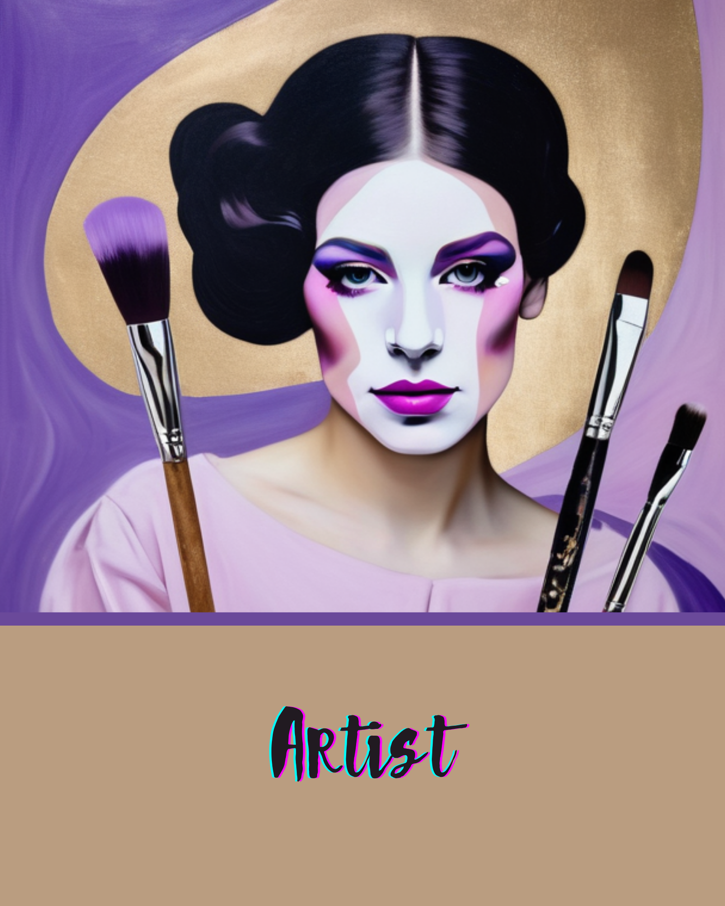Decorative Print Stylist Art Poster Makeup Studio Decor Interior Design - Unframed Poster