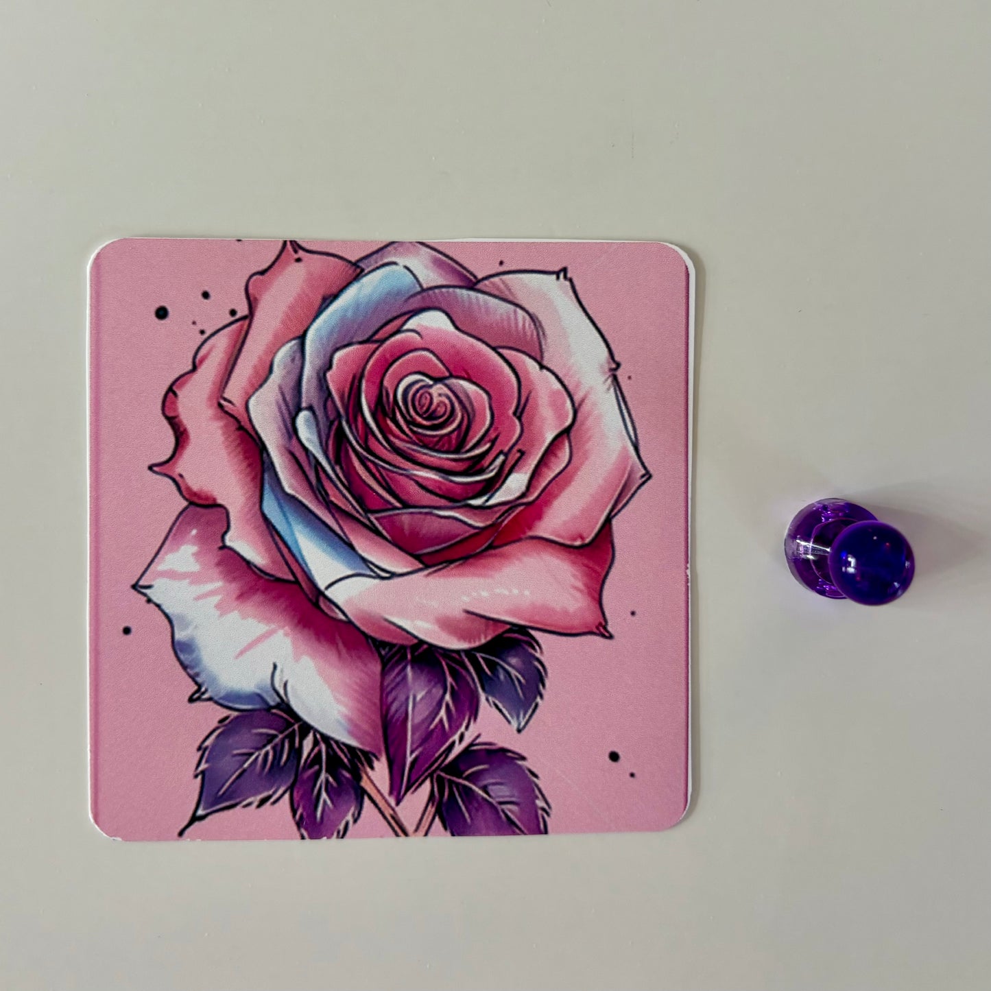 Rose Stickers - Vinyl Hand Cut