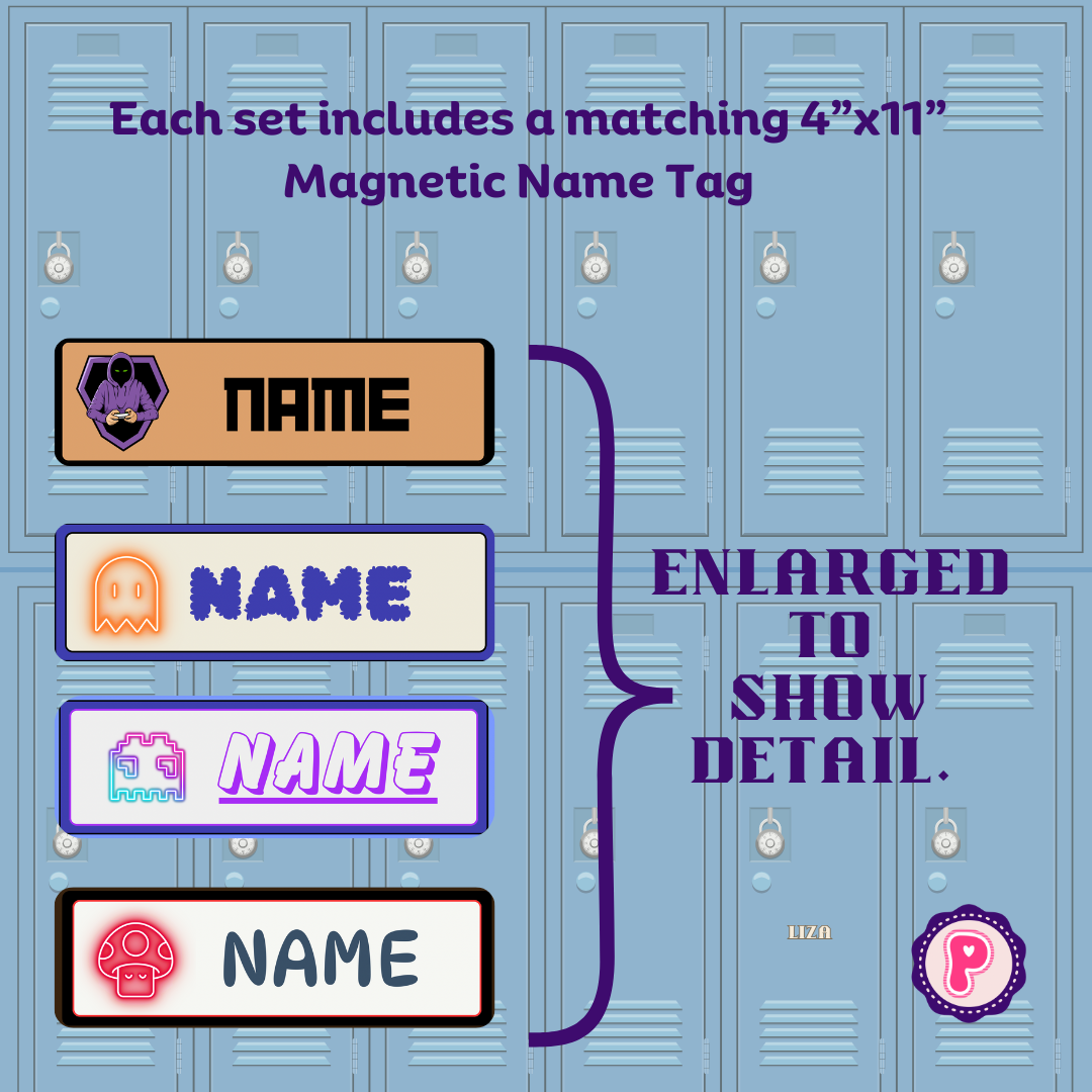 Locker Wallpaper Kit - Your Brand - The Gamer