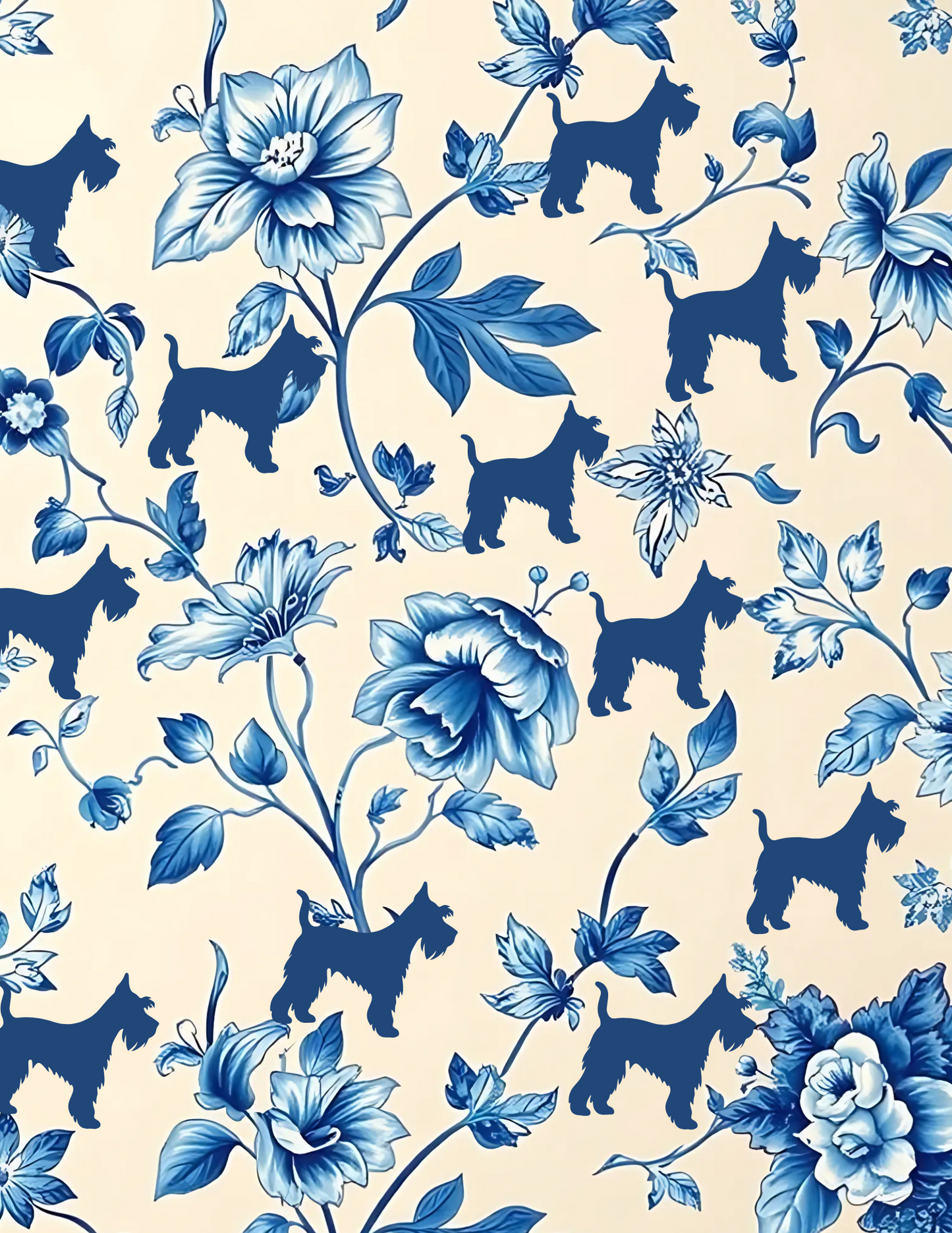 Magnetic Wallpaper - Schnauzer