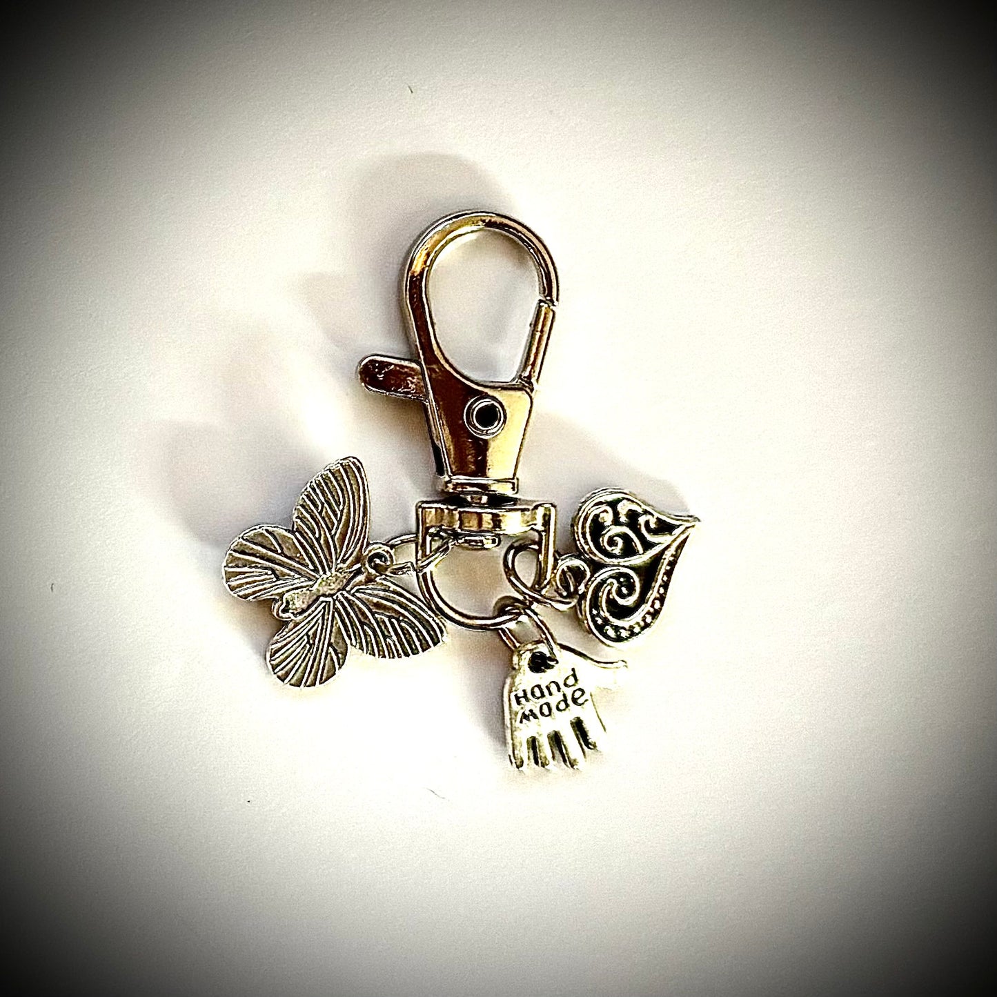Lucky Charm/Keychain Charm/Purse Accessory/Gift for Girl F/Bridesmaid Gift
