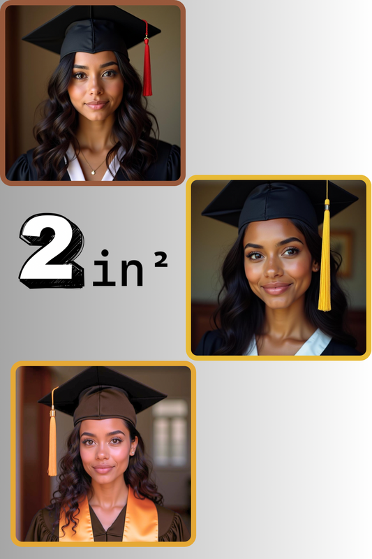 Custom Graduation Photo Magnets