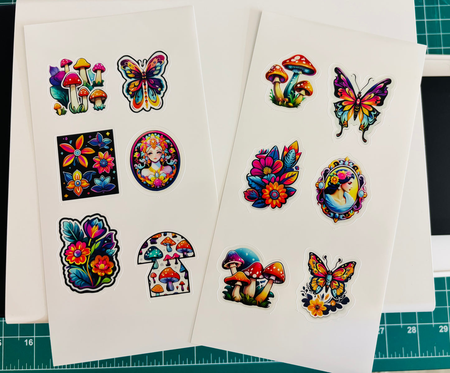 2025 And Beyond Ultra Bright Sticker Sheets