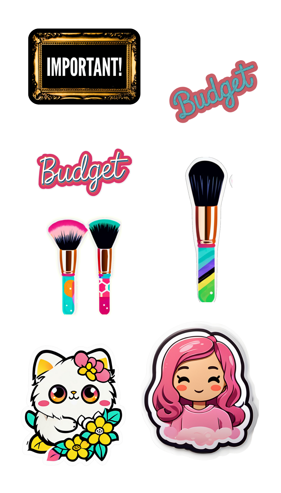 New Sticker Sheets - The First Collection