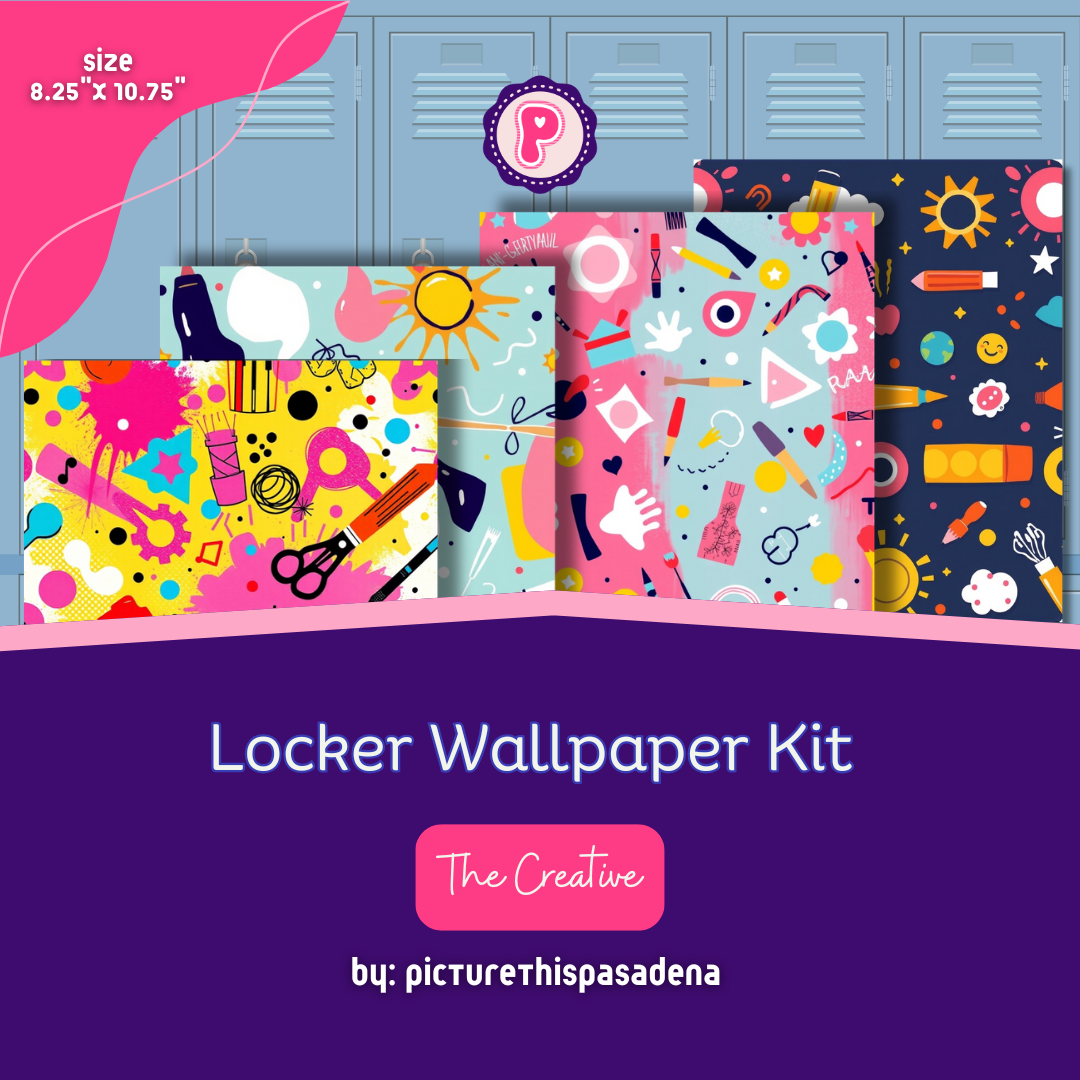Locker Wallpaper Kit - Your Brand - The Creative