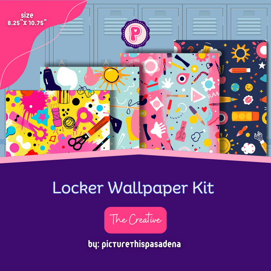 Locker Wallpaper Kit - Your Brand - The Creative
