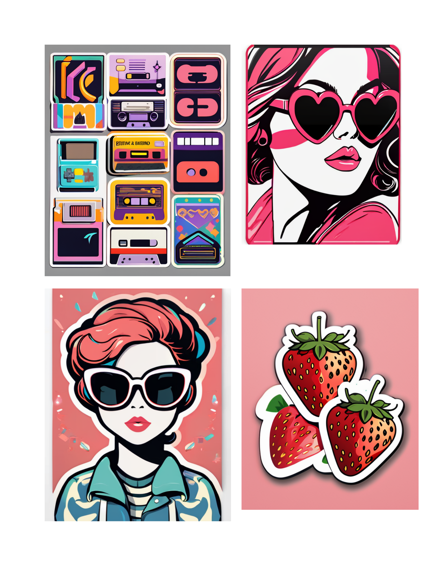 Sticker Pack - 15 Viny Stickers
