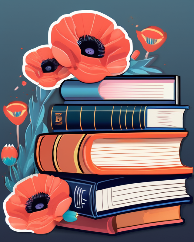 Bookish Temporary Sticker Set