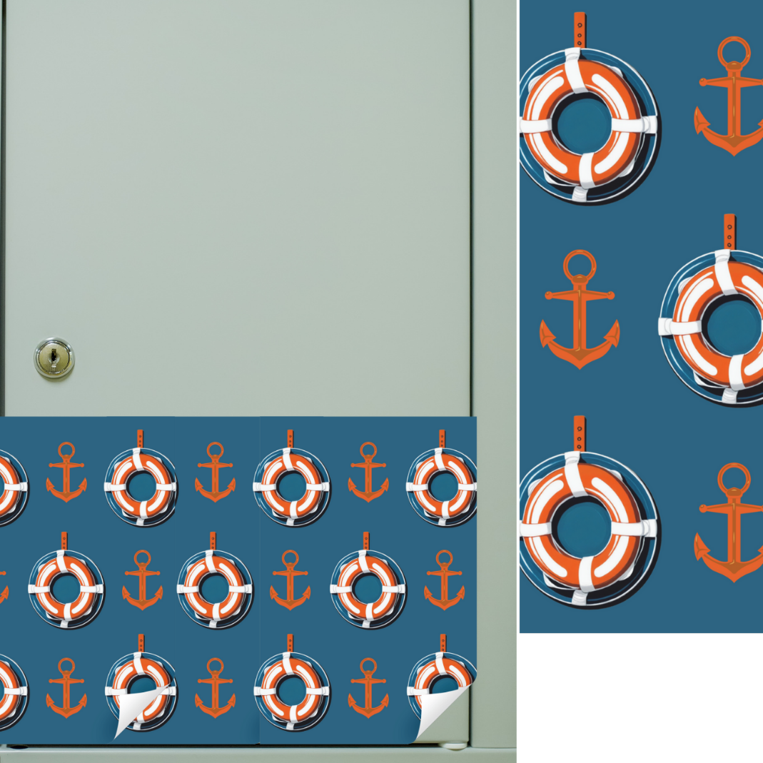 Magnetic Locker Wallpaper - Sailing Away