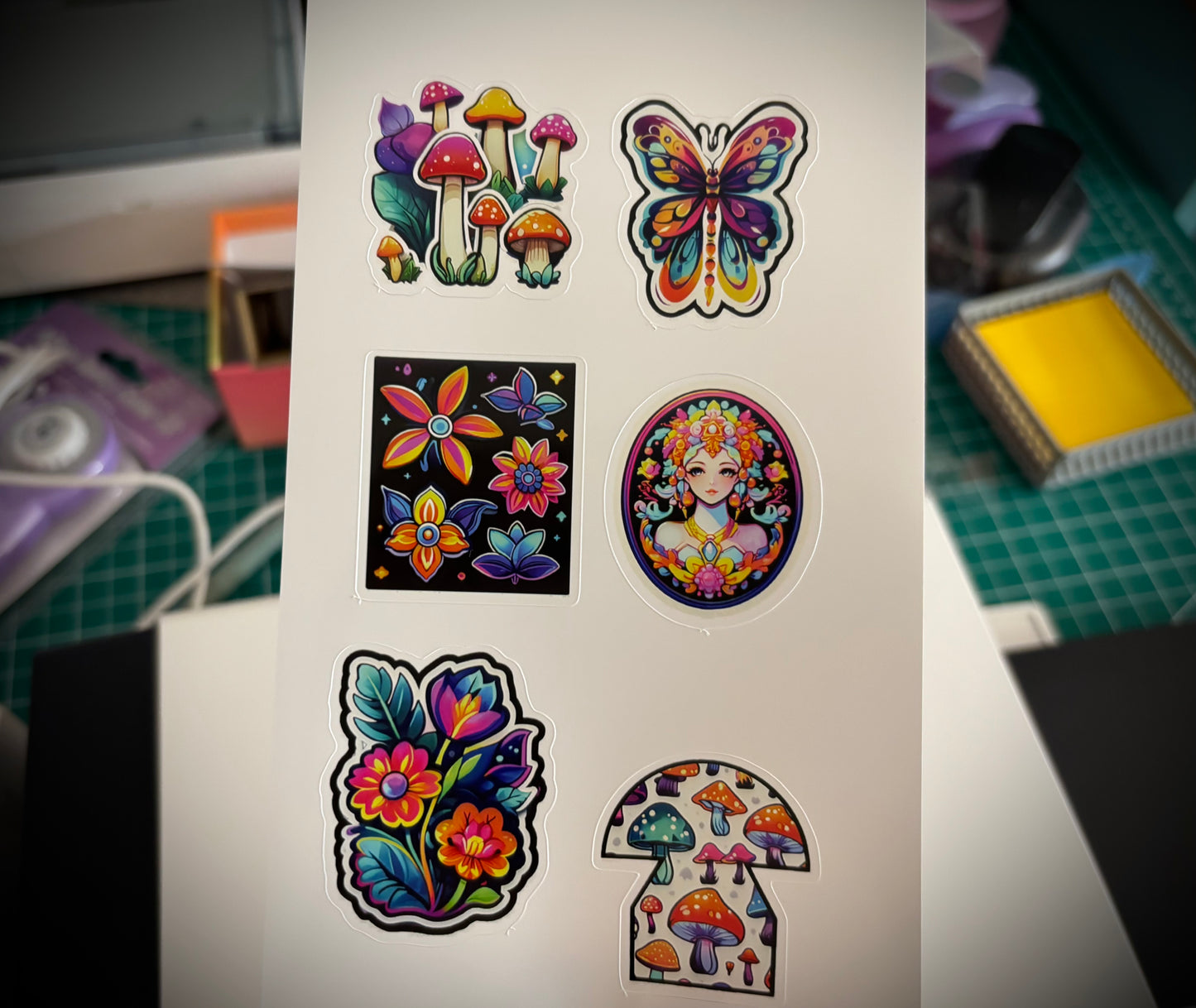 2025 And Beyond Ultra Bright Sticker Sheets