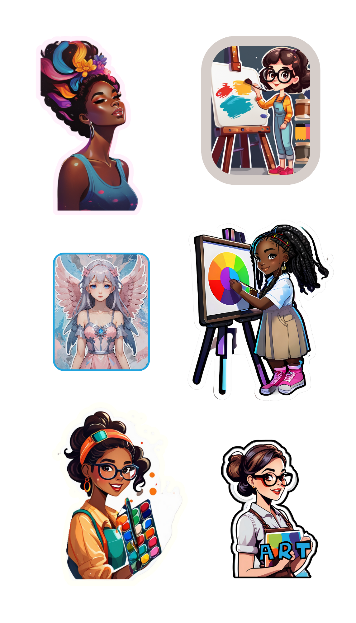 New Sticker Sheets - The First Collection