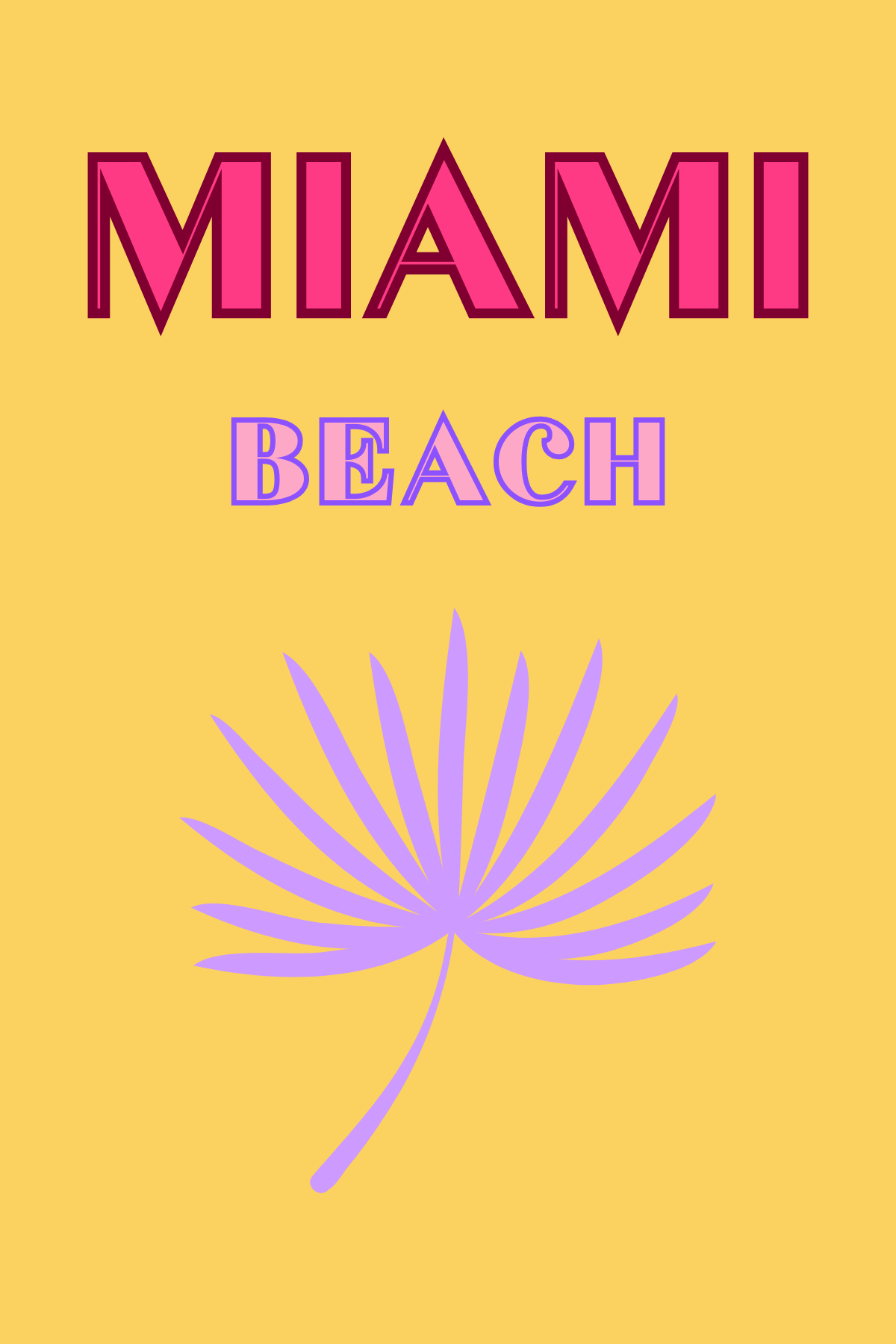 Preppy wall art - 2 Sizes - 8.5x11 inches, 4x6 inches Poster & Magnetic Formats - Florida and California Beach Prints (Set of 9 unframed)