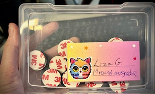 Furbittens Labels Matte Name Labels Holographic Labels