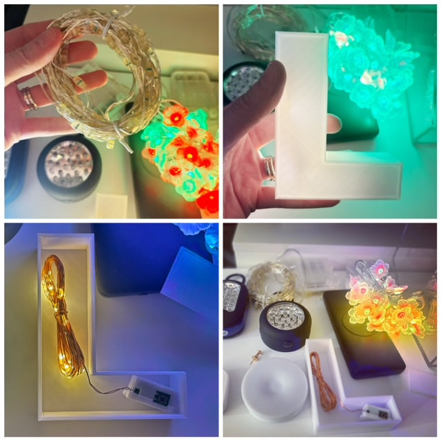 Light Up Letters Package of 4 or Individual