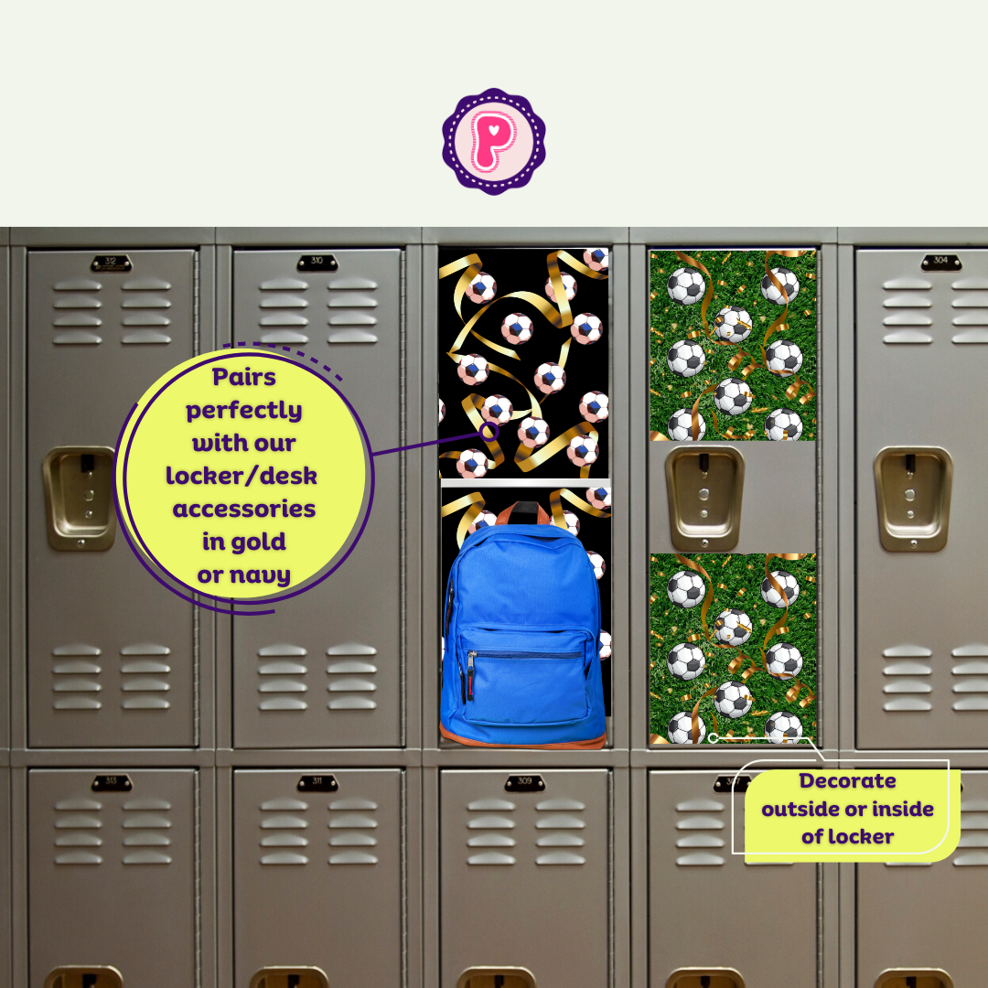 Magnetic Locker Wallpaper - Football Collection