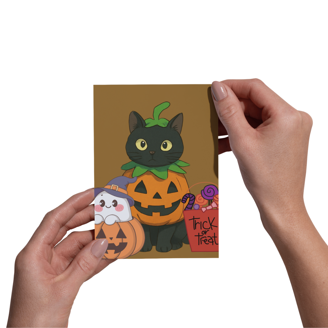 4X6 Art Print | Cats in Costume | Postcard
