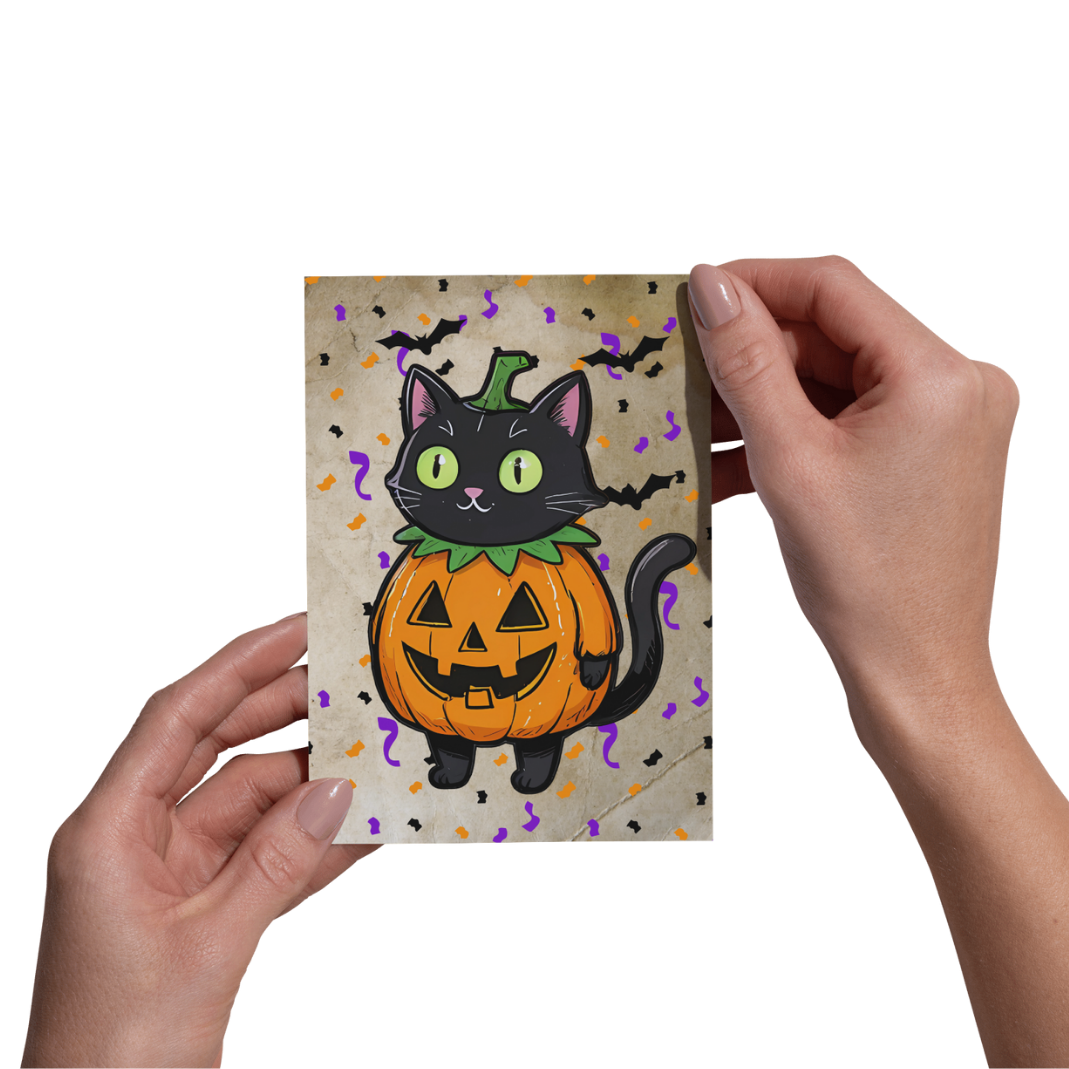 4X6 Art Print | Cats in Costume | Postcard