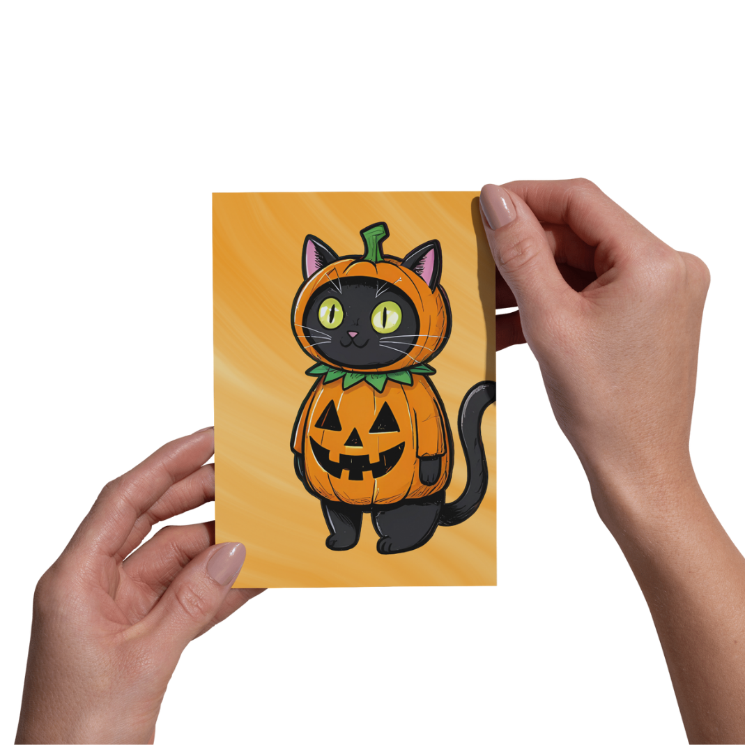 4X6 Art Print | Cats in Costume | Postcard