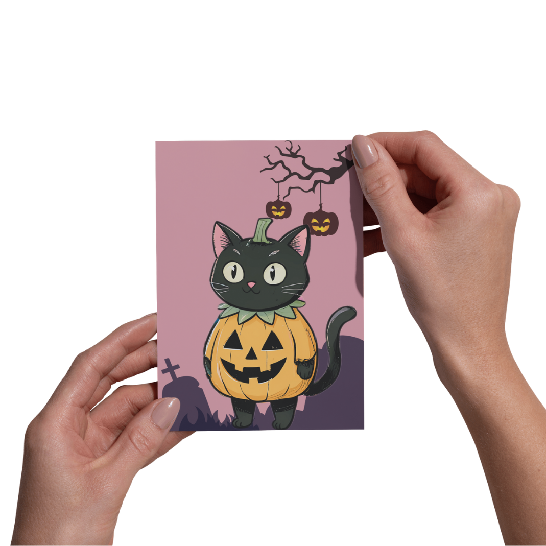4X6 Art Print | Cats in Costume | Postcard