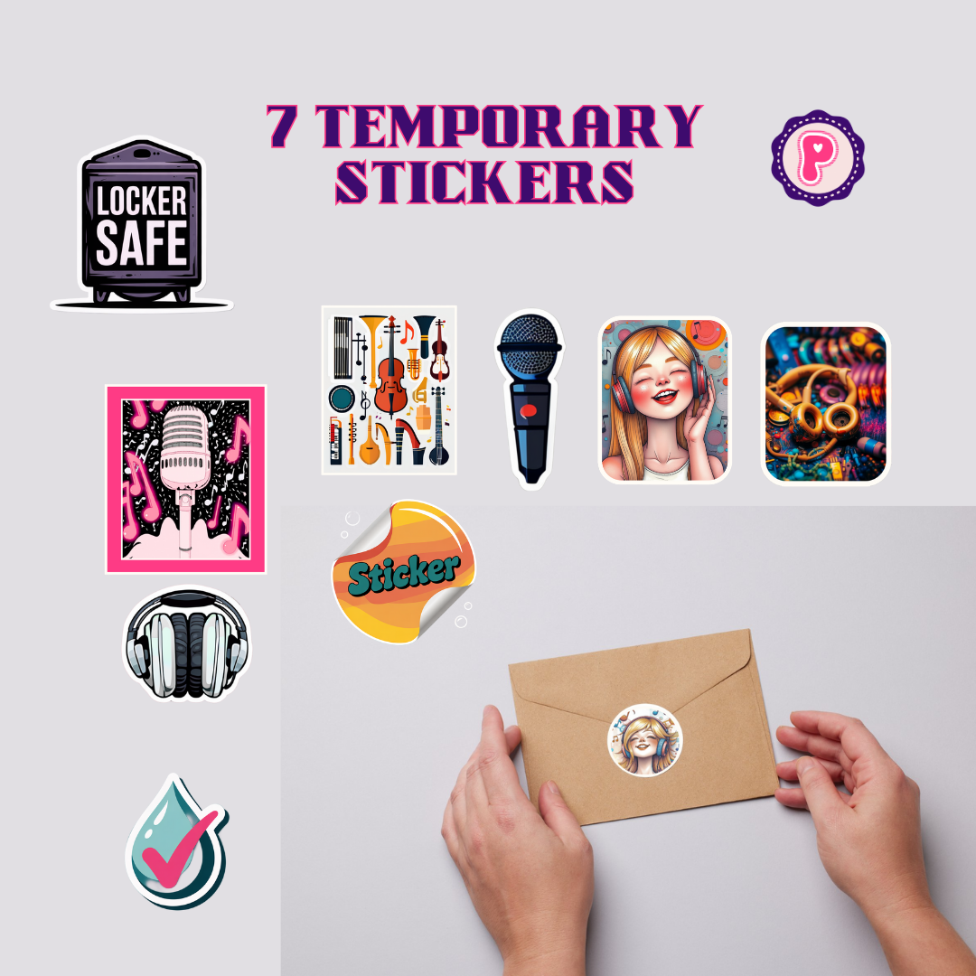 Locker Wallpaper Kit - Your Brand - The Musician