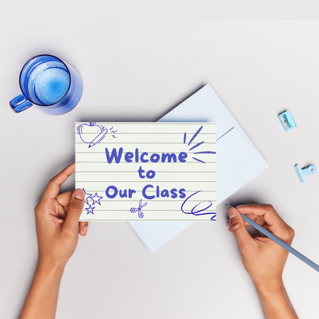 28 Pieces Welcome Postcards - 4 x 6 inch | Welcome to Our Class Theme